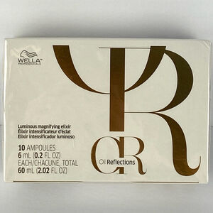 Wella Oil Reflections Luminous Magnifier Elixir 10 - 6ml Ampoules NEW - 1 of 2